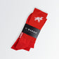 Hungry Devil Sock - Red