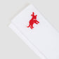 Hungry Devil Sock - White