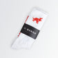 Hungry Devil Sock - White