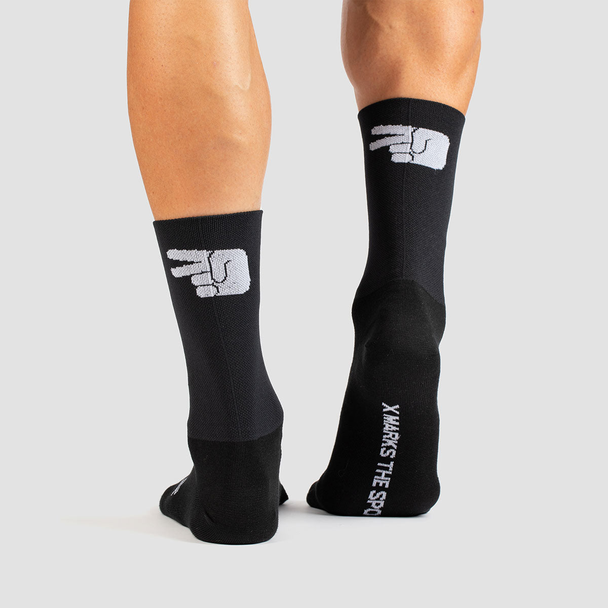 Scissors Sock - Black